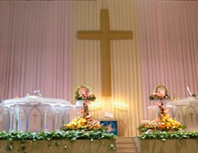 ​The Offering of Flowers to the Altar on April 11, 2014In Celebration of the 25th Anniversary of the Urim Books Give thanks to the Father God, Jesus Christ and the Holy Spirit for leading us. 